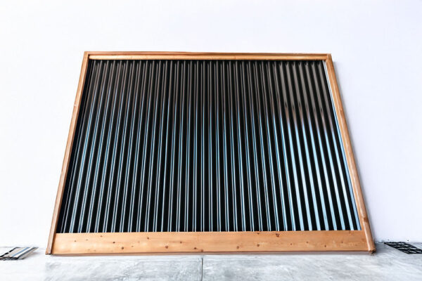 6x8 Standard Corrugated Metal Fence
