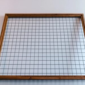 6x8 Black Hog Wire Fence Panel