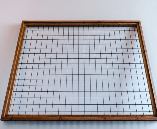 6x8 Black Hog Wire Fence Panel