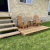 Pre-built deck platform Landing Pad – 4x6 Pressure Treated - Image 2