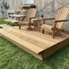 Pre-built deck platform